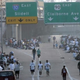 Ten years ago, people wandered along Interstate 10 near the New Orleans Superdome to escape Hurricane Katrina. Amid dire predictions, authorities decided to try to empty the city and move residents from the Superdome to shelters in Dallas and Houston in a two-day caravan of buses.
Irwin Thompson/Dallas Morning News